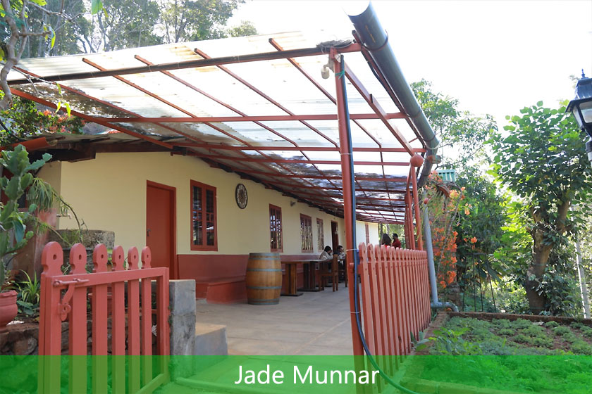 Jade Munnar offers three comfortable, private, upstairs bedrooms with dedicated bathrooms and private sit out areas